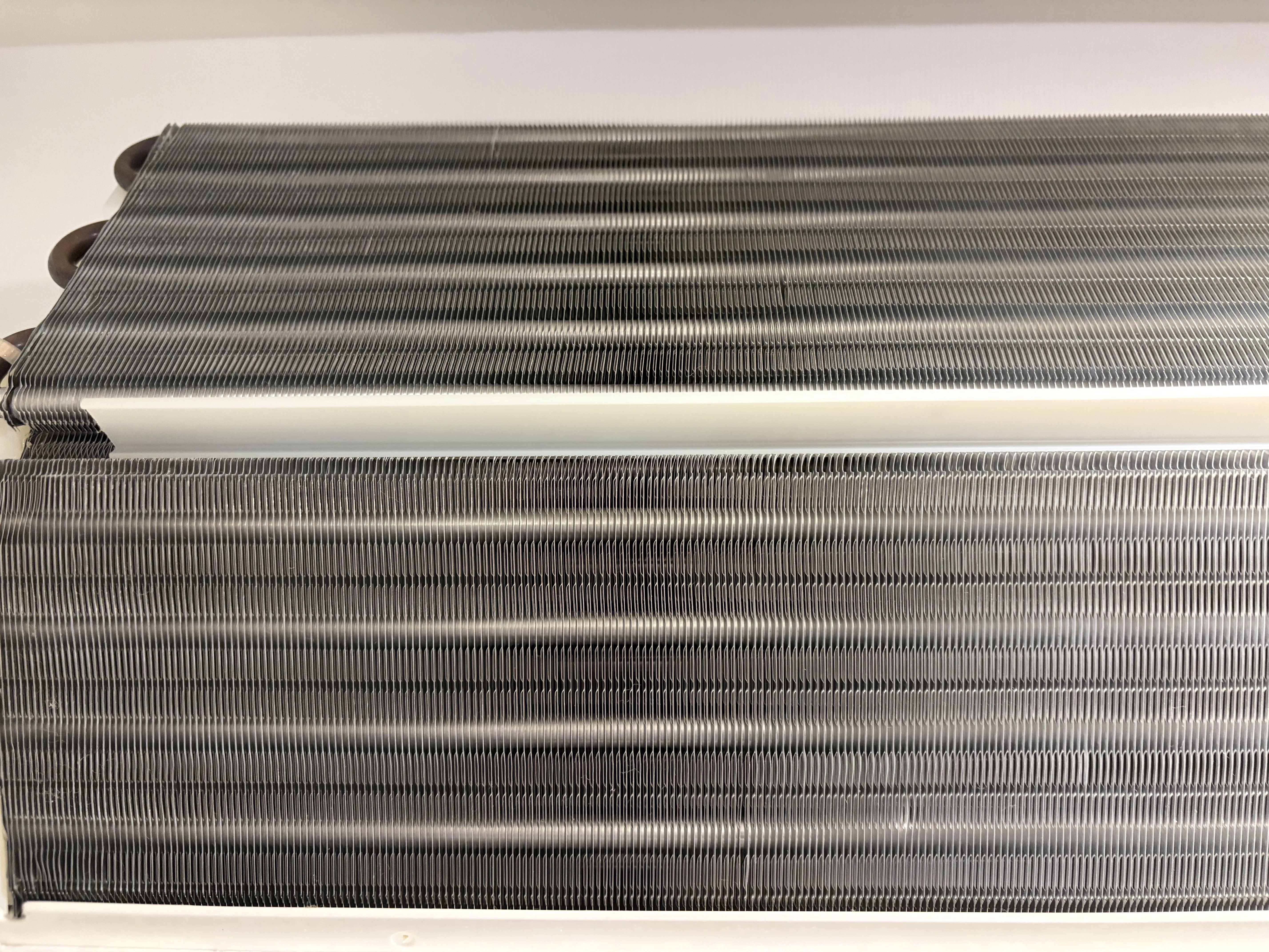 洗浄後の熱交換器